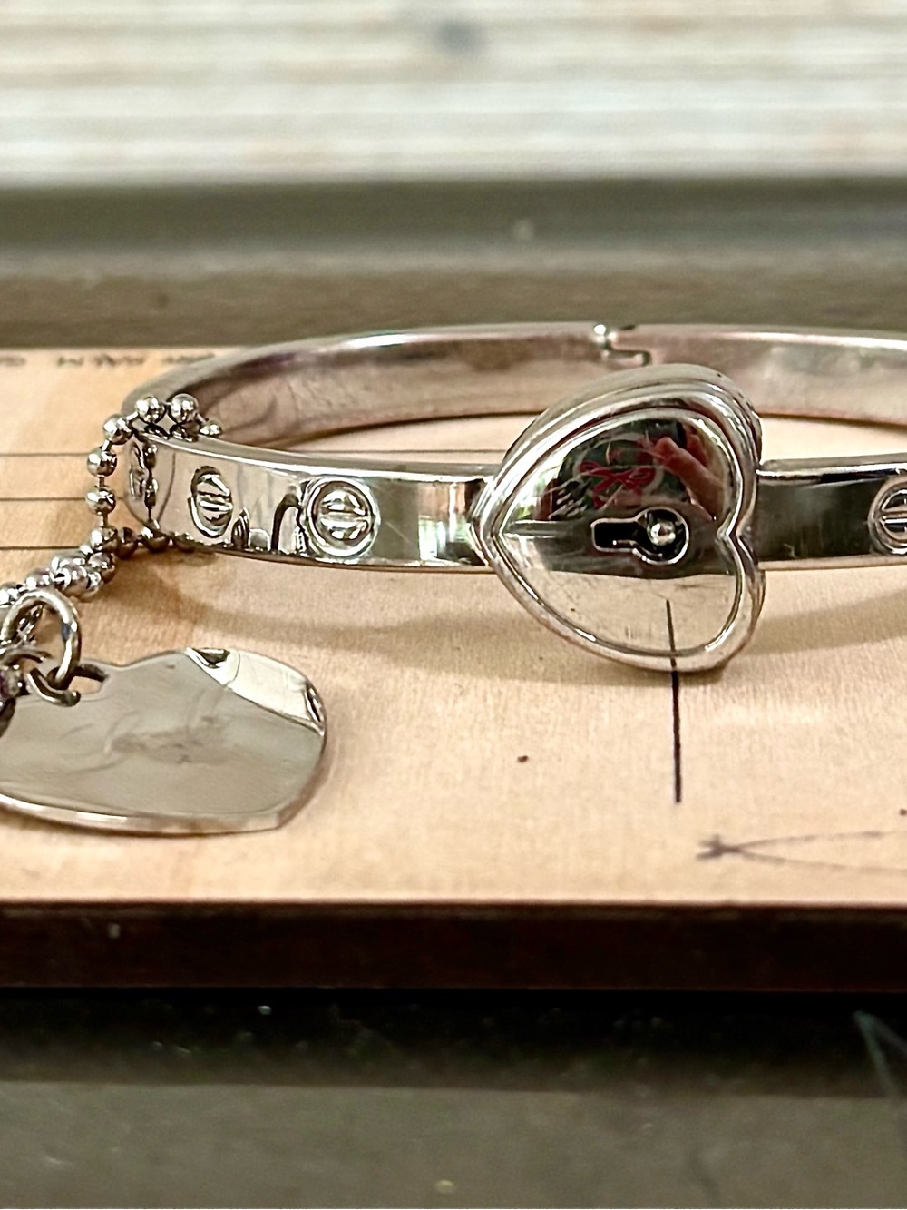 Silver Bangle  Bracelet